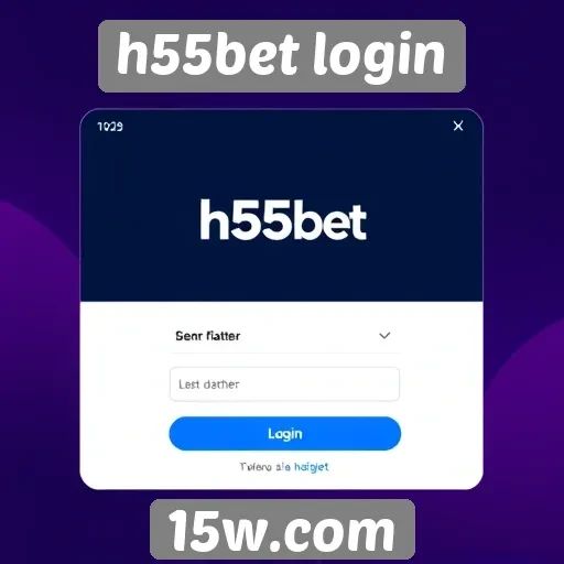 O que esperar da interface do h55bet login